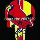 St Louis Cardinals Skull Style Flag 3x5FT banner150X90CM 100D Polyester