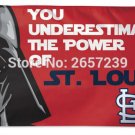 St. Louis Cardinals Star Wars Flag 3x5FT Polyester brass grommets custom66
