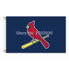 St Louis Cardinals Strip Flag Super Bowl Champions World Series  Flags 3 X 5ft