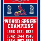 St Louis Cardinals Team champion Flag 3x5FT  Banner 90x150cm