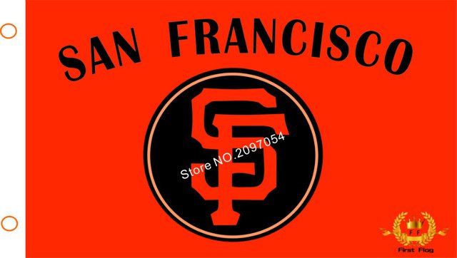 San Francisco Giants Flag 3X5FT 90x150cm 100% Polyester