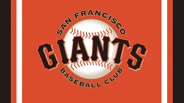 San Francisco Giants custom flag 3ftx5ft polyester white sleeve