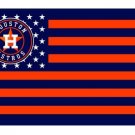 Houston Astros Stars and Stripes 3 X 5 FT Nation Flag Banner with Grommets