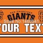 San Francisco Giants Custom Your Text Flag 3ft x 5ft Polyester  Team