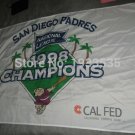San Diego Padres California Federal Bank Baseball Cal Fed 1998 Champ Flag 3x5ft