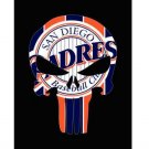 San Diego Padres skull flags 90x150cm polyesterbanner with2 Metal Grommets 3x5ft