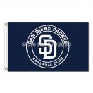 Circular Design San Diego Padres Flag World Series Champions Baseball 3x5 ft