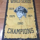 3ft x 5ft Pittsburgh Pirates World Series Champions Flag Polyester Banne