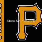 Pittsburgh Pirates logo Flag 3ft x 5ft Polyester fans flags 90x150cm metal