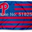 Philadelphia Phillies US stripe Flag 3x5 FT 150X90CM Banner 100D Polyester flag