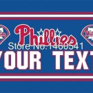 Philadelphia Phillies Custom Your Text Flag 3ft x 5ft Polyeste