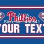 Philadelphia Phillies Custom Your Text Flag 3ft x 5ft Polyeste