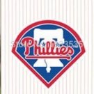 Philadelphia Phillies Pinstripe Logo Vertical banner 3X5ft Garden House Flag