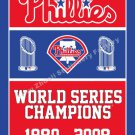 Philadelphia Phillies Flag 3ft X 5ft Polyester Banner