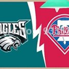 Philadelphia Eagles and Phillies Nation Large Flying 3' x 5' Banner  Flag