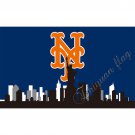 New York Mets Flag 3X5FT 90x150cm 100% Polyester with metal rings flag