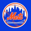 New York Mets custom flag 3ftx5ft polyester white sleeve with 2 Metal Hole