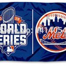 New York Mets 2015 World Series Champs Flag 150X90CM  3x5 FT Banner