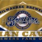 Milwaukee Brewers flag 90x150cm man cave style decoration gift flag digital