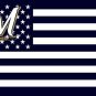Milwaukee Brewers flags 90x150cm polyester digital print banner