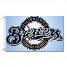 Milwaukee Brewers Flag Baseball Team Custom Logo Banners 3x5 Ft