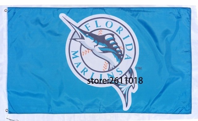 Miami Marlins flag 3X5 Banner Flags 90cmX150cm