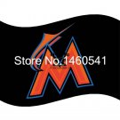 Miami Marlins Flag 3ft x 5ft Polyester  Miami Marlins Banner Flying