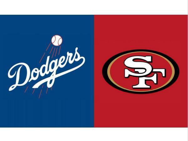 3x5ft Los Angeles Dodgers VS 49ers flag 100D polyester digital printed banner