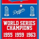 Los Angeles Dodgers champion flag banner 100D polyester 3x5ft