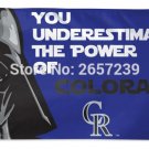 Colorado Rockies Star Wars Flag 3x5FT