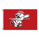 Cincinnati Reds Stockings Flag Baseball Super Fans Team  3x5 ft