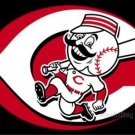 Reds Logo Baseball Grommets Large Indoor Outdoor College Flag 3' x 5' Banner