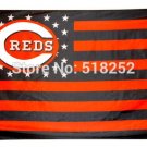 Cincinnati Reds Stars and Stripes Flag 3x5 FT 150X90CM  Banner flag