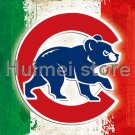 Chicago Cubs Flag 3ft x 5ft Polyester Banner Flying with stripes metal