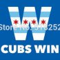 Chicago Cubs Win Flag 3x5 FT 150X90CM Banner 100D Polyester Custom flag