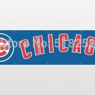 Chicago Cubs Banner 2x8FT 60x240CM  Flag 100D Polyester grommets