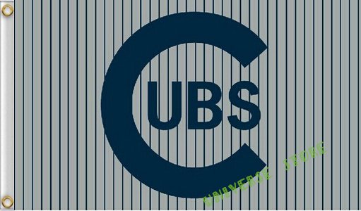 Chicago Cubs flag 3ftx5ft Banner 100D Polyester Flag digital print