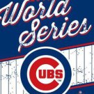 polyester Chicago Cubs 2016 world series flag 3ftx5ft with metal Grommets