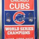 New Chicago Cubs World Series 2016 Champions flag-3x5 Ft  Banner