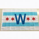 2017 Free shipping 3x5FT  Chicago CUB W flag in chicago sport city flag