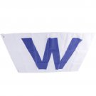 Hicollie 1Pc Chicago Cubs Team W Flag  Banner 3x5FT Win Fan Baseball Team Decor