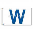 Chicago Cubs Flag 3ft X 5ft Polyester Chicago Cubs Circle Logo Flag 2016 World S