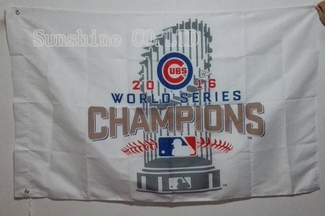 World Series Champion Flag 3X5FT 90x150cm Sport Outdoor Custome Flag Banner
