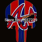 Atlanta Braves Skull Style Flag 3x5FT banner