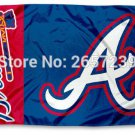 Atlanta Braves wordmark Flag 3x5FT  banner 100D