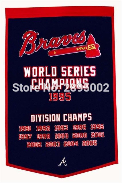 Championsh Baseball Banner Flag Polyester grommets 3' x 5'   Football Flag