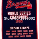 Championsh Baseball Banner Flag Polyester grommets 3' x 5'   Football Flag