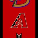 Arizona Diamondbacks Baseball Felt Flag 20x80cm Baseball Decoration