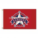 Texas Rangers Flag Banner Baseball Team Banners Champions Flag 3x5 Ft