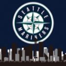 Seattle Mariners skyline flag 3x5ft 100D polyester digital printing flag